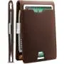 Minimalist Money Clip Wallet men bifold card holder money clip pu money clip wallets