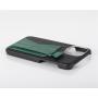 2023 Luxury Pebbled Leather Mobile Back Cover Phone Case With Credit Card Holder Finger Strap For Iphone 14 15 Plus Pro Max
