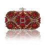 New Design Wholesale Cover Open Style Luxury Diamond Lady Wedding Handbags Purse Bag For Women