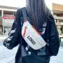 Wholesale Nylon Waterproof Outdoor Sports Running Waist Bags for Women Sling Fanny Packs Custom Crossbody Chest Bag