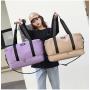 HR718 Hot Selling Men Bag Travel Messenger Horizontal Version Cover Simple Shoulder Crossbody Sport Bag Oxford Printed Logo Bag