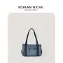 Popular Nylon Material Soft Zipper Handbag  Inner Polyester Large Capacity Women's Shoulder Bags