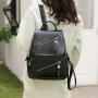 2024 New Pu Leather Shoulder Bag Women Bucket Type Fashion Bag Draw String Customs Backpack Bags for Lady Polyester OEM