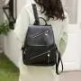 2024 New Pu Leather Shoulder Bag Women Bucket Type Fashion Bag Draw String Customs Backpack Bags for Lady Polyester OEM