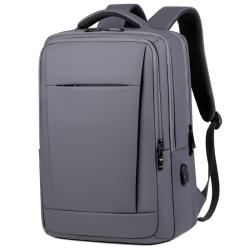 New Large Capacity Computer Bag for Men's Business Leisure Backpack for Business Travel Portable Anti Splash Water Backpack