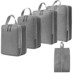 XL009-5 Foldable Travel Bag Five Pieces Two combinations 6 Colors Accept Customized Logo Durable Essentials for Travelling