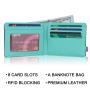 New Rfid Anti-theft Credit Card Holder Men's Slim Bifold Wallet