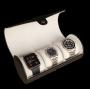 Genuine Leather Watch Storage Case Travel 3 Watch Case Leather Watch Roll For Men