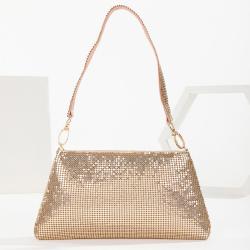 New Aluminum Sheet Handheld Dress Metal Handheld Evening Bag sac main femm sac
