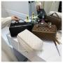 KBW200 Handbag Makeup Bag Female Large Capacity Fashion Senior Sense Portable Travel Cosmetics Storage Bag