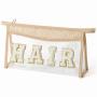 Travel-Friendly Transparent Makeup Bag With Letters TSA Approved Toiletry Organizer for On-the-Go Essentials