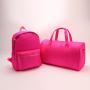New Arrival Stock Rts Neo Hot Pink Waterproof Travel Hiking Backpack School Bags Kids Fashion Nylon Rucksack Backpack