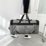 China Factory Sale Foldable Large Capacity Oxford Handy Storage Bag Travel Luggage Bag