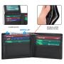 RFID Blocking Travel slim Wallet for Mens credit card holder Wallet