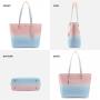 LOVEVOOK Ladies Fashion PU Leather 3 In 1 Handbag Set Women Hand Bag Sets 3 Pieces Quality Purse And Wallet Set Elegant ladies