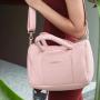 CHANGRONG Custom Mini Ladies Pink Nylon Sports Gym puffer duffle bag