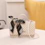 Simple classic small square bag 2024 ladies crossbody bags cheap wholesale printing handbag women's shoulder bag