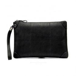 New Fashion Men leather Handbag Large Capacity Men Wallet Causal Clutch Bag