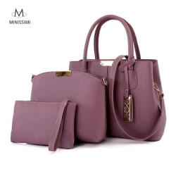 2023 Low MOQ Custom Sac A Main Femme Tote Bag Set 3 In 1 Pcs Fashion Crossbody Bag Luxury Handbags For Women