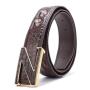 Ceinture En Cuir Veritable Luxury Designer Fashion Famous Brand Genuine Crocodile Leather Belts For Mens Belt Manufacturer