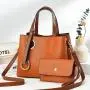 CCF533 Women's Handbags Set Lady Hand Tote Bag 2 Pieces Sac A Purse And Handbags For Women jacquard Luxury Shopping Handbags
