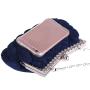HR416 Fashion Trend Craft Dumpling Shaped Bag New Women's Dinner Party Clutch Bag Polyester Weaving Multi color Bride Bag