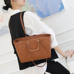 Classic designer women handbags luxury famous metal handle shoulder bags genuine leather ladies bag