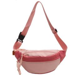 ZR854 New Unisex Chest Bag Waterproof Shoulder Bag Sports Travel Crossbody Leisure Nylon Business High Quality Bag Print logo