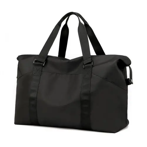 2020 Large Capacity Waterproof Nylon Gym Sports Bag Custom Logo Women Duffel Travel Bags