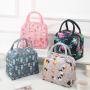 ZR175 Colorful Thermal Insulation and Cold Insulation Large Capacity Lunch Bag with Lunch Aluminum Foil Thickened Bento Bag