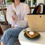 New Style Bolsos De Mujer Light Beach Bags Easy To Carry Trendy handbags Straw Bag