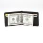 CUIKCA South Korea Style Money Clips Fashion Men Wallet Purse Ultrathin Slim Wallet Mini Leather Wallet ID Credit Card Cases
