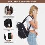 LOVEVOOK Cute Waterproof Small Backpack Fashion Mini Casual Daypack Travel College Work Daily laptop Backpack Women with usb