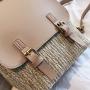 Fancy Wholesale Women Handbags Contrasting Colors Bag Ladies Women Fashion Handbags Knit Designer Shoulder Bags