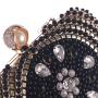 Fashion champagne chain shoulder party handbag pearl evening clutch bag beaded bags for women
