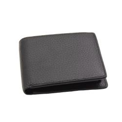 Full Grain Genuine Leather Short Card Holder Wallet Mens Leather Bifold Wallet