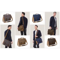 LOVEVOOK drop shipping fashion custom logo shoulder bags work travel school laptop bags men briefcases