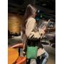 Luxury Ladies Casual Handbags Women'S Embossed Crocodile Genuine Cowhide Leather Tote Bucket Crossbody Shoulder Bag Purses
