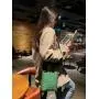 Luxury Ladies Casual Handbags Women'S Embossed Crocodile Genuine Cowhide Leather Tote Bucket Crossbody Shoulder Bag Purses