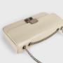 2024 Custom Pu Vegan Leather Women Chain Shoulder Bag Handbag Handles Luxury Leather Shoulder Crossbody For Ladies