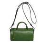 2024  Custom Genuine Leather Barrel Crossbody Bag For Women Luxury Handbag
