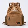 LX047 Custom Drawstring Backpack Lightweight Travel Sport Basketball String Bag with Pocket for Swimming Beach Fashion Sport Bag