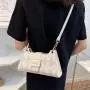 High Sense Single Shoulder Underarm Bag 2022 New Style Fashion Printing Small Square Bag Canta Kadin Diamond Lattice  Lady's Bag