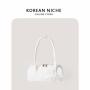 Low Price PU Material Zipper Handbag Crossbody Carrying Bag Women's Shoulder Bags