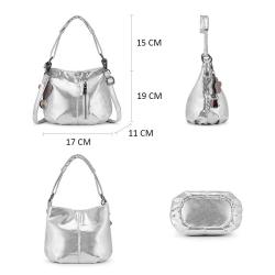 Custom logo OEM ODM REALER  factory genuine leather crossbody bags ladies casual tote bags pu leather women's shoulder bags