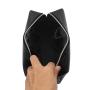 Wholesale Leather Makeup Bag Classical Saffiano Leather Travel  Cosmetic Bag Toiletry Bag for Women