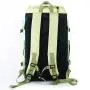 CHANGRONG Custom Casual color block recycled rpet polyester design backpack for Men