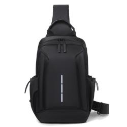 ZF089 New Fashion Crossbody Bag Men Oxford Cloth Leisure Travel Chest Bag Sports Waterproof Nylon Shoulder Bag