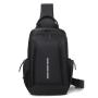 ZF089 New Fashion Crossbody Bag Men Oxford Cloth Leisure Travel Chest Bag Sports Waterproof Nylon Shoulder Bag