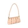 2021 vintage light pink handbags for women luxury shoulder bag with pleats female travel handbags